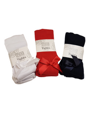 Load image into Gallery viewer, Pex baby white tights - bow