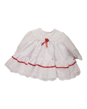 Load image into Gallery viewer, Handmade Frilly baby dress & panty
