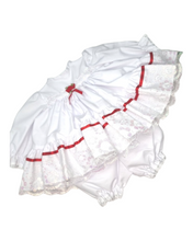 Load image into Gallery viewer, Handmade Frilly baby dress & panty