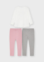 Load image into Gallery viewer, Mayoral girls 3 piece leggings set