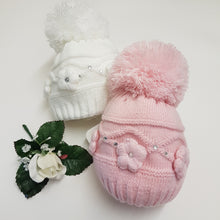 Load image into Gallery viewer, Baby knitted Pom hat