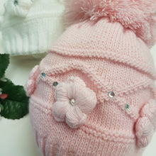 Load image into Gallery viewer, Baby knitted Pom hat