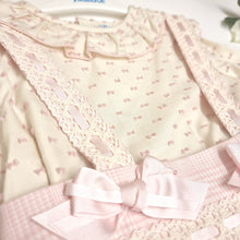 Load image into Gallery viewer, Babiné Pink/cream girls Skirt & top