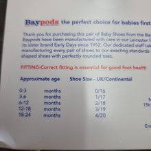 Load image into Gallery viewer, Baypod sky blue shoe