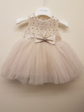 Load image into Gallery viewer, Mocca bow occasion dress