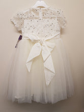 Load image into Gallery viewer, Ivory bow occasion dress