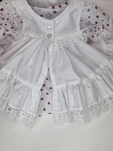 Load image into Gallery viewer, Handmade Baby frilly dress & bloomers