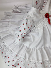 Load image into Gallery viewer, Handmade Baby frilly dress & bloomers