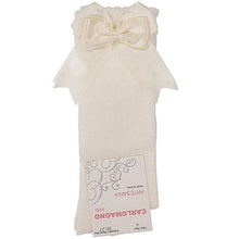 Load image into Gallery viewer, Spanish Knee high socks with double bow
