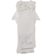 Load image into Gallery viewer, Spanish Knee high socks with double bow