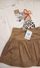 Load image into Gallery viewer, Camel Skorts & cats top set