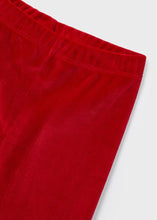 Load image into Gallery viewer, Mayoral Red velvet leggings set
