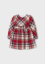 Load image into Gallery viewer, Mayoral Red plaid dress
