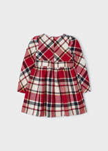 Load image into Gallery viewer, Mayoral Red plaid dress

