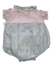 Load image into Gallery viewer, Harper grey/pink romper

