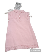 Load image into Gallery viewer, Pink Baby Dress - Bow
