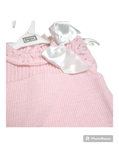 Pink Baby Dress - Bow