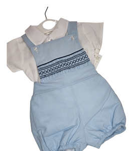 Blue/white baby outfit