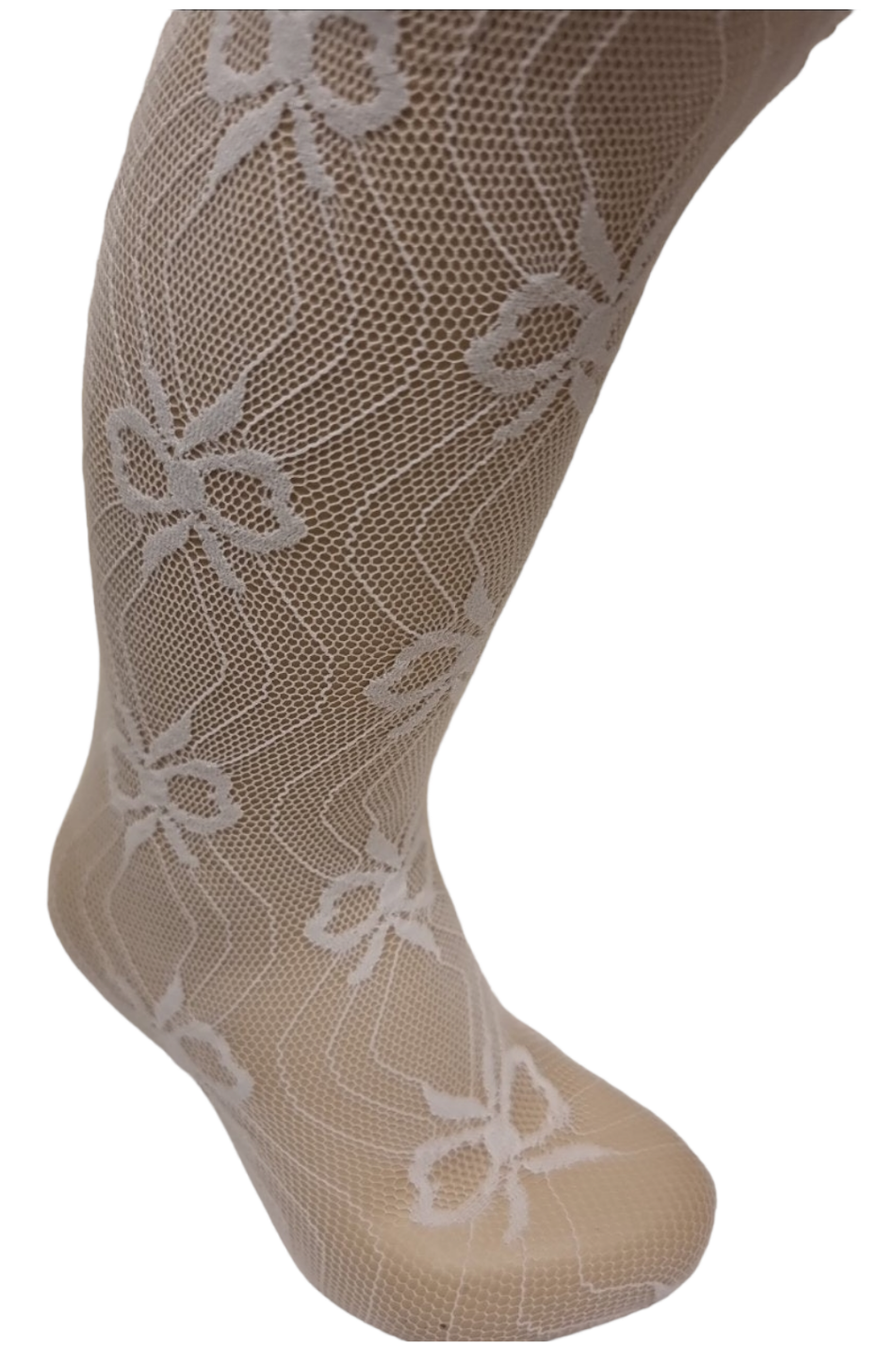 White lacey tights baby kids