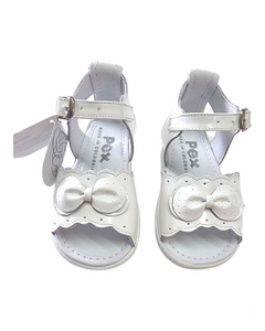 Elena white sandals