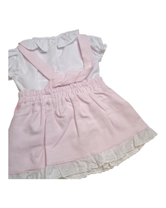 Pink baby girls outfit
