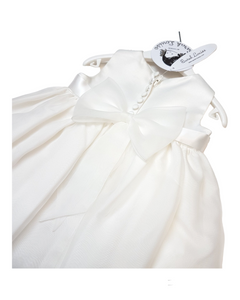 Ivory occasion Bow Dress