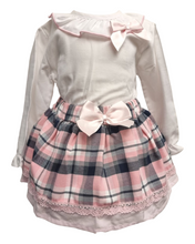 Load image into Gallery viewer, Baby 2 piece skirt set
