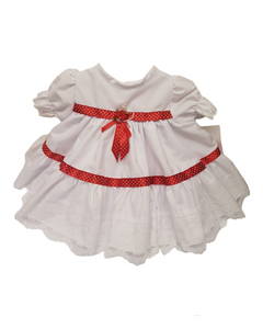 Handmade Frilly baby dress & panty