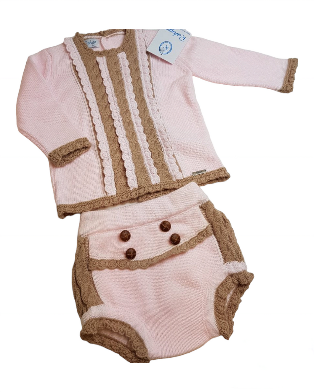 Rahigo Pink knitted Outfit