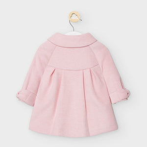 Pink pram baby coat