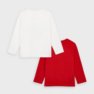 Mayoral boys tops  2 pack
