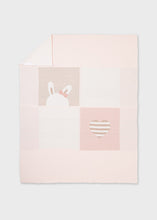 Load image into Gallery viewer, ECOFRIENDS Pink Jaquard baby blanket
