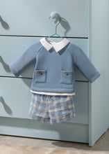 Load image into Gallery viewer, Baby boys Blue Outfit
