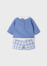 Load image into Gallery viewer, Baby boys Blue Outfit
