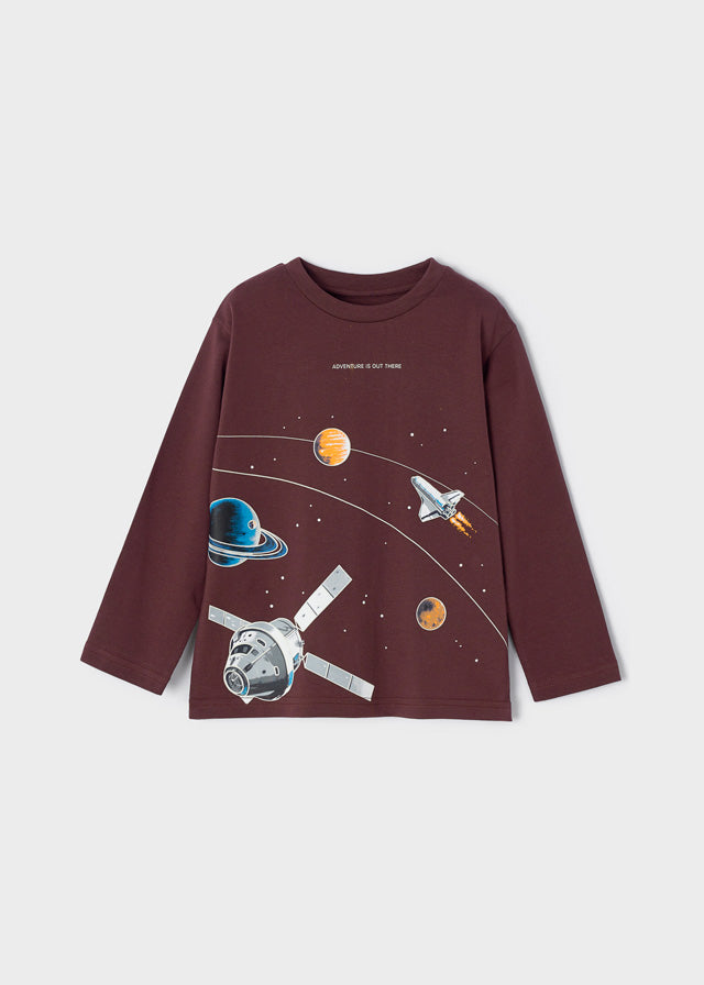 Space t-shirt top (Glow in the dark)