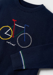 Boys bike sweater/jumper