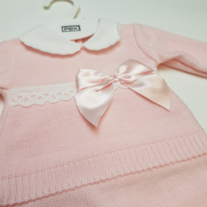 Knitted baby girl set