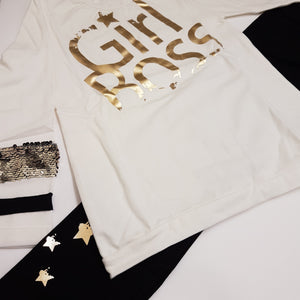 'Girl boss' leggings set - 6 year
