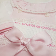 Load image into Gallery viewer, Pink newbaby outfit
