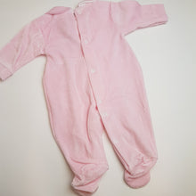 Load image into Gallery viewer, Velour babygrow
