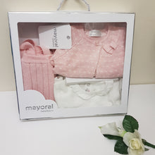 Load image into Gallery viewer, Knitted new baby dress set

