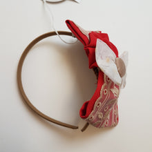 Load image into Gallery viewer, Miranda red/camel hairband
