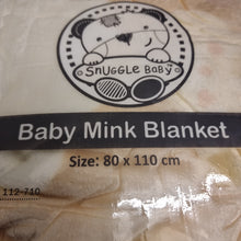 Load image into Gallery viewer, Baby mink blanket
