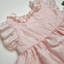 Load image into Gallery viewer, Miranda pink butterfly baby dress
