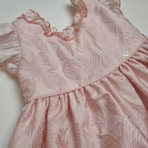 Miranda pink butterfly dress