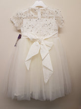 Load image into Gallery viewer, Ivory bow occasion dress
