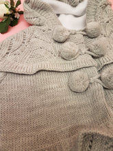 Load image into Gallery viewer, Grey Poncho 12-18 month
