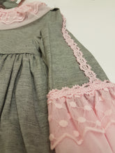 Load image into Gallery viewer, Miranda baby dress &amp; bonnet
