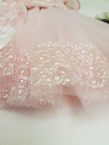 Special occasion pink baby dress