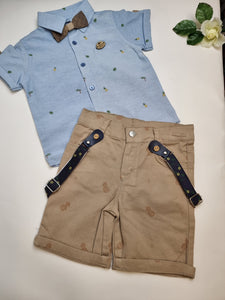 Boys shirt & short set